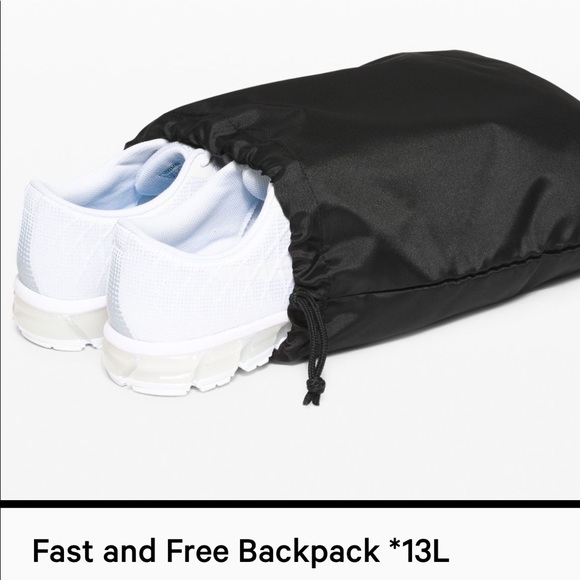 Lululemon Black Fast and Free Backpack 13L - Picture 6 of 6